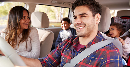 Family in Car