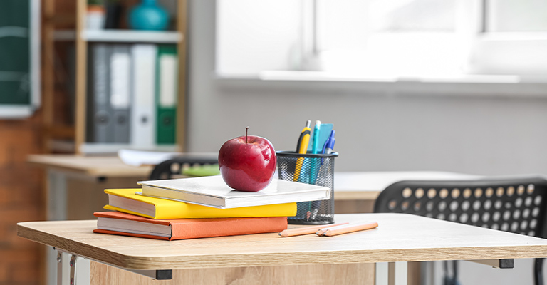 Apple of Desk